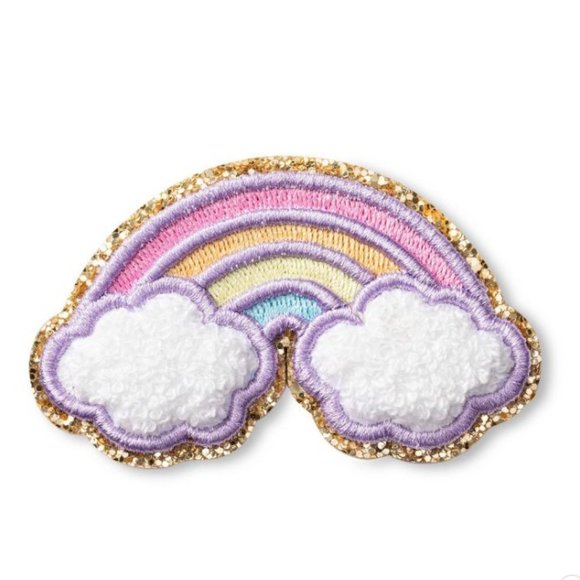 NWT Stoney Clover Lane x Target Terry Cloth Embossed Hearts + Rainbow Patch - Picture 7 of 7